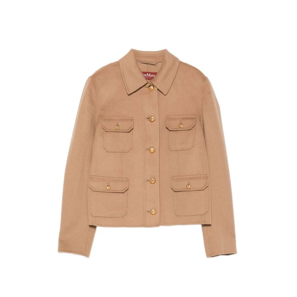 Max Mara Studio Neutrals Jackets - Tweed Jackets Women